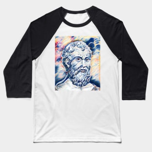 Zeno of Citium Portrait | Zeno of Citium Artwork 11 Baseball T-Shirt